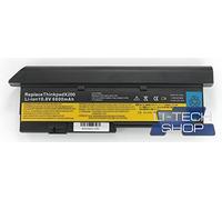 LI-TECH - Batería Compatible de 9 Celdas para IBM Lenovo Thinkpad X200 6600 mAh