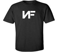 LI XIAOYA Nf Logo American Rapper Perception Men's T Shirt Black S