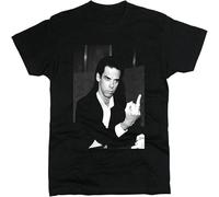 LI XIAOYA Nick Cave Men T Shirt Casual Graphic Tops Black S