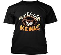 LI XIAOYA NWT 5989-Die Wilden Kerle 2021 T Shirt Fit Casual Graphic Short Sleeve Tops Black S