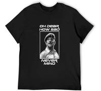 LI XIAOYA Oh Dear How Sad Never Mind Windsor Davies Aint Half Hot Mum Welsh T-Shirt Black L