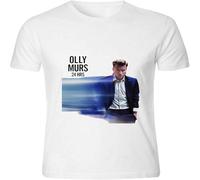 LI XIAOYA Olly MURS T Shirt 24 Hours TMens Stop Cool Casual Pride t Shirt Men Tops White XL