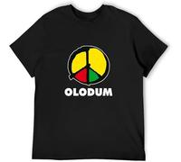 LI XIAOYA Olodum Brazilian Music Concert Top Sweatshir Short Sleeve Black XL