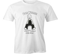 LI XIAOYA Oor Wullie T Shirt Scotland Ish Annual The Broons Christmas Funny White L