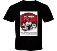 LI XIAOYA Phantasm Men's 80's Movie Poster Vintage Fan T-Shirt Black 3XL