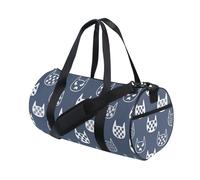 LI ZHI XIN Bolsa de deporte unisex para hombre y mujer, diseño de gato, estrella, luna, flor, nieve