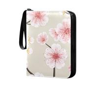 LI ZHI XIN Carpeta de tarjetas de fútbol y béisbol, para coleccionar, para coleccionar, para coleccionar, álbum grande para tarjetas de juego de estrellas deportivas, flores florales coloridas