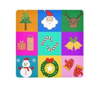 LI ZHI XIN Paño autoadhesivo mágico para lente de cámara, paño de maquillaje, 35 x 35 cm, 45 x 45 cm, 55 x 55 cm, guantes de árbol de Navidad, multicolor, 35 X 35cm (13.8 X 13.8 in), Fundas para