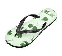 LI ZHI XIN Pantuflas de verano para adultos, para interiores y exteriores, con suela antideslizante de PVC, bandera colorida, globo, multicolor, XX-Large