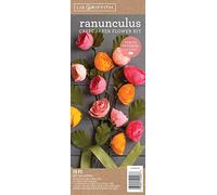Creativity Street LG40003 Kit de crepé Lia Flower Ranunculus, Varios Colores, Talla única