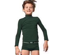 Liabel - Juego de 2 piezas de algodón cálido para niña/niño suave de punto de cuello alto para bebé envolvente con capucha para niño de 3 a 10 años práctico y elegante, Modelo 6, 13-14 Años