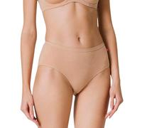 Liabel - Pack de 3 bragas de mujer de algodón cintura alta Maxi - Slip mujer algodón colores negro o blanco o nudo - bragas de mujer - JM25, Nudo, XXL