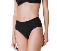 Liabel - Pack de 3 y 6 bragas de mujer de algodón de cintura media - Calzoncillos mujer algodón colores negro o blanco o desnudo - bragas mujer - JM23, Negro (Paquete De 6), M