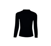 Liabel suéter para niño, cuello redondo, manga larga, algodón peinado - Negro, XL-6