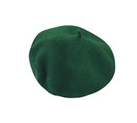 liaddkv Color Niños Boina Gorro Niña Bufanda Sombrero Retro Lana Cabeza Sombrero Wrap Elástico Niños Sombrero Pañuelo Niño 3 Años, verde, Talla única