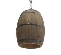 Liakai czyuRachel - Lámpara colgante de madera retro de barril de vino con lámpara de bar restaurante de café colgante de luz industrial para bar cafetería Living comedor restaurante (sin bombilla)