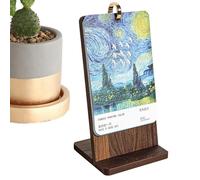 Liakyunf Calendario de Mesa para la Oficina,Estilo Vintage de Pintura al Óleo,Calendario Mensual Para Escritorio | para Lugar de Trabajo Hogar Mesa Organización Planificación Escuela Amigos Familia