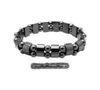 Liakyunf Hemios Pulsera De Hematita Para Hombres,Joyería Que Apoya Y Restaura La Confianza De Forma Natural - Pulsera De Brazalete De Hematita | Para Hombres Mujeres Parejas Novio Padre Madre