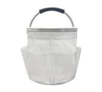 Liakyunf Organizador de Ducha de Malla, Cesta Portátil para Herramientas de Jardín PVC, Portaobjetos de Gran Capacidad para Exterior Baño Residencia Piscina Playa