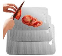 Liakyunf Tablas de Cortar para Cocina | 3 Piezas de Utensilios de Cocina de Doble Cara - Bandeja Para Cortar Y Servir Alimentos - para Fruta Verdura Charcutería Queso Preparación de Comidas Hogar