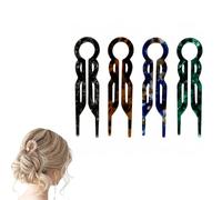 Lialys Hair Pin,4pcs Lialys Prestige Hair Pin,Elegant Hairs Clips for Women,The Hairpin Is Suitable for Both Long And Short Hairs Home, Party, Work, And Going Out (4pcs-D)