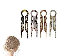 Lialys Hair Pin,4pcs Lialys Prestige Hair Pin,Elegant Hairs Clips for Women,The Hairpin Is Suitable for Both Long And Short Hairs Home, Party, Work, And Going Out (4pcs-A)