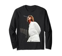 Liam Gallagher Oasis Live Britpop Knebworth 1996 Manga Larga