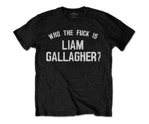 Liam Gallagher - T-Shirt # Xl Unisex Black # Who the Fuck?