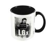 Liam Gallagher Taza Who Is Liam?, negro/blanco, Taille unique