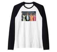 Liam & Noel Gallagher Oasis Band en Knebworth 1996 Camiseta Manga Raglan