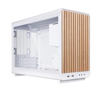Lian Li A3-mATX Wood Edition Micro Form Factor - Caja para ordenador/gabinete de videojuegos, color blanco compatible con M-ATX/ITX -G99.A3W-WDG.in