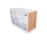 Lian Li A3-mATX Wood Edition Micro Form Factor - Caja para computadora/gabinete de juegos - Blanco | Compatible con M-ATX/ITX -G99.A3W-WDG.in