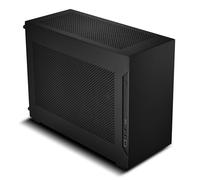 Lian Li A4-H2OX5 Mini-ITX - Carcasa para PC, GPU de montaje de triple ranura, exterior de aluminio e interior de acero SPCC, AIO de 240 mm, diseño sándwich SFX, PCIe 5.0, soporta SFX/SFX-L PSU