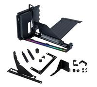 Lian Li ATX PC Case - Kit de GPU Vertical de 4 Ranuras (VG4v4) - Cable Elevador de Primera generación 5 PCI-E 5.0 x 16-200 mm, Compatible con PCIe 3.0/4.0, posición Ajustable, se Adapta a la mayoría