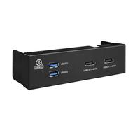 Lian li bz-u07b interno. frontal con salidas usb