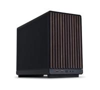 Lian Li A3-mATX-WD-26.3L Micro Form Factor Chassis-No Fans Included-Supports 360mm AIO-Modularity Design-for M-ATX, ITX Motherboard-Dan Cases Collaboration-Wood Front Panel-Black (A3X-WD)