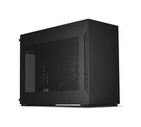 Lian Li DAN Cases A4-H2O Mini-ITX Gaming - Carcasa compacta de aluminio y acero con cable vertical PCIe 5.0, color negro