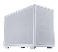 Lian Li Dan Cases B4 Caja para PC Micro-ATX, Blanca | Blanca, chasis SFF 21,3 L, GPU 4 ranuras 358 mm, fuente ATX/SFX, AIO 360 mm con SFX, 2x 120 mm