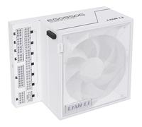 Lian Li Edge Gold 850 fuente de alimentación para PC blanco, 850 vatios ATX fuente de alimentación, PCIe 5.1, ATX 3.1 PSU | 80 Plus Gold, modular, kit de cable, 12VHPWR para NVIDIA RTX, ventilador