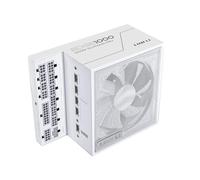 Lian Li Edge Series-Fuente de alimentación modular completa de 1000 W, 80 Plus Platinum-ATX 3.0, 3.1-PCIE 5.1-Diseño en forma de L para carcasa de doble cámara, ventilador FDB de 120 mm, soporta hasta