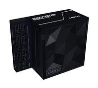 Lian Li EDGE750W Fuente de alimentación ATX totalmente modular de bajo ruido - Cumple con ATX 3.1 y PCIE 5.1 ybenetics Gold - Cable 12V-2x6 - Diseño en forma de L - Sin USB/Hub de