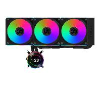 Lian Li GA II Hydroshift II LCD C 360CL Procesador Sistema de refrigeraci n l quida todo en uno 12 cm Negro 1 pieza s