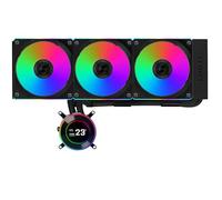 Refrigeración Líquida Lian Li HydroShift II LCD-C 360mm 3 Ventiladores LCD RGB Black