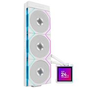Lian Li HydroShift II LCD-S 360TL Refrigeración Líquida CPU 360mm | Refrigeración líquida CPU AIO 360mm, pantalla LCD personalizable, bomba silenciosa, compatible Intel LGA1700 y AMD AM5