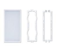 Lian Li Kit de malla frontal para panel de malla fina de aluminio O11D EVO RGB, mejora el flujo de aire, soportes de montaje de ventilador frontal ajustables, soporta hasta 3 x 120 mm o 2 x 140 mm o 2