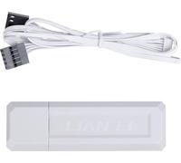 Lian Li L-Wireless Controller V2 - Blanco - Dongle USB 2.4GHz para Strimer y UNI FAN Wireless - Incluye cable PWM a SATA