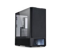Lian Li LANCOOL 207 G99.LAN207DX.in - Caja de ordenador digital de media torre para videojuegos, color negro | Soporte ATX/Micro-ATX/Mini-ITX | 4 ventiladores preinstalados