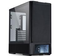 Lian Li LANCOOL 207 G99.LAN207DX.in - Caja de ordenador digital de media torre para videojuegos, color negro | Soporte ATX/Micro-ATX/Mini-ITX | 4 ventiladores preinstalados