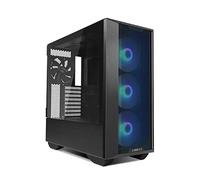 Lian Li LANCOOL III RGB Caja PC ATX Cristal Templado, Negro | Caja PC ATX mid-tower con cristal templado, ventiladores RGB preinstalados, gestión de cables, ideal build gaming showcase