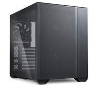 Lian-Li O11 Air Mini Caja de Ordenador de Mini Torre SPCC/Aluminio/Vidrio Templado ATX - O11AMX, Negro